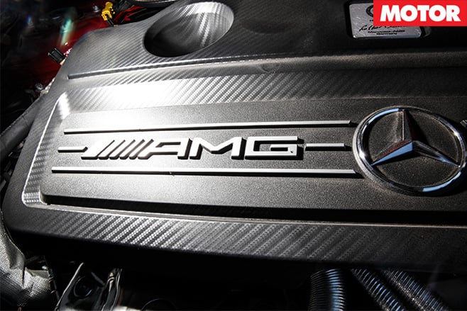 CLA 45 AMG block