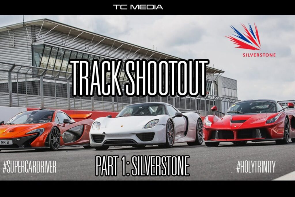 Porsche 918 v LaFerrari v McLaren P1 on track