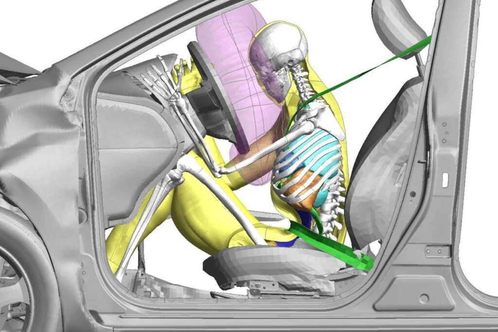 Toyota crash testing