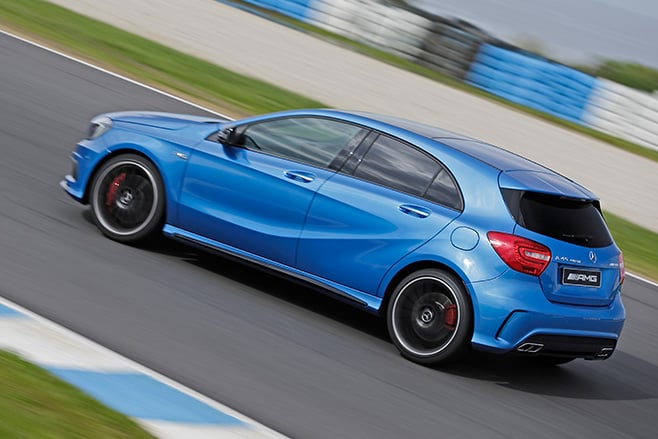 Mercedes AMG A45 Rear