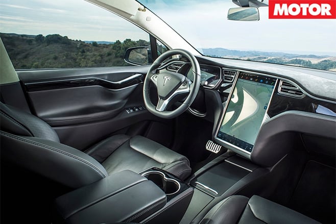 Tesla Model X interior
