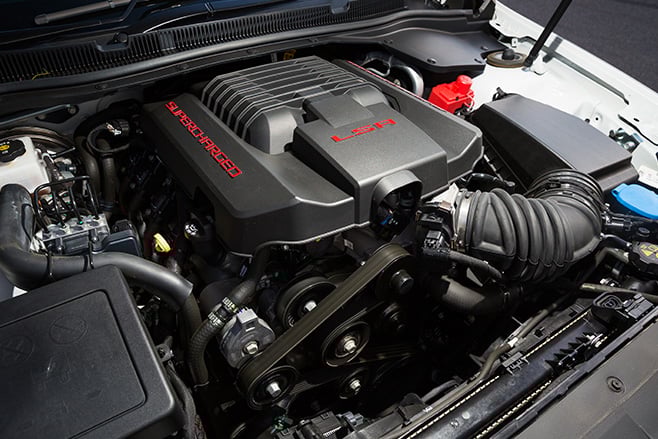 HSV Clubsport R8 LSA front engine