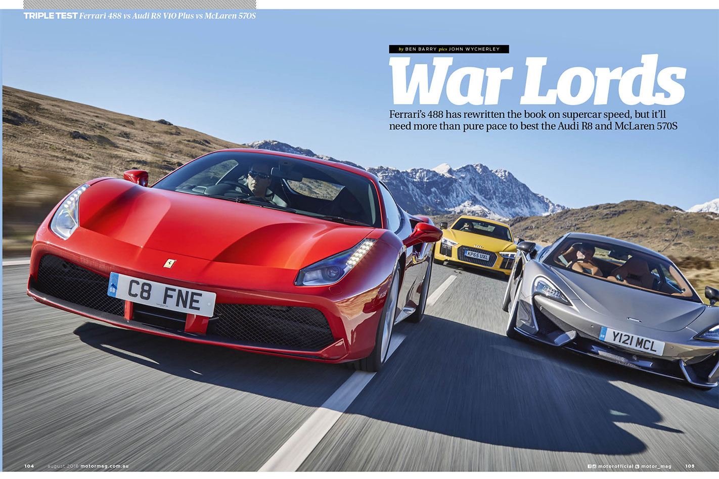 Supercar -trio