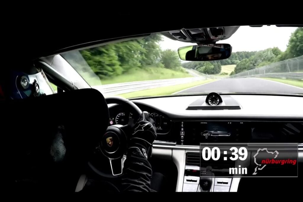 2017 Porsche Panamera Turbo sets 'Ring record