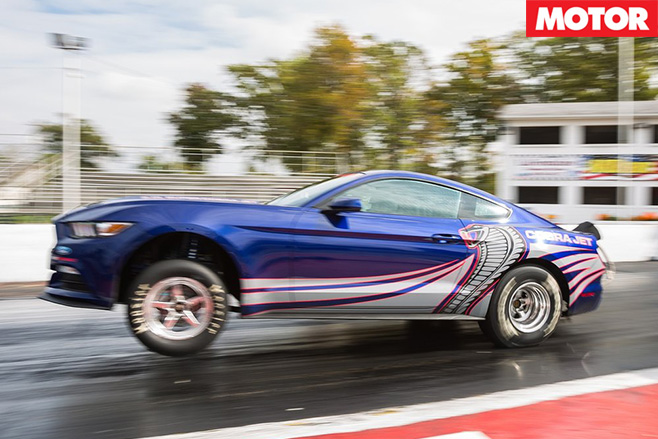 Ford Mustang Cobra Jet racing