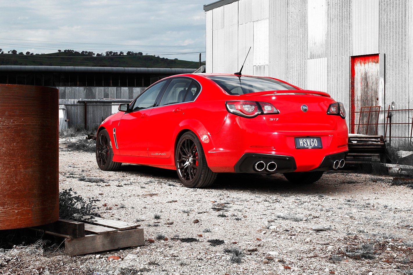2013 HSV Clubsport rear