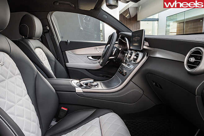 Mercedes -GLC-Coupe -interior -side