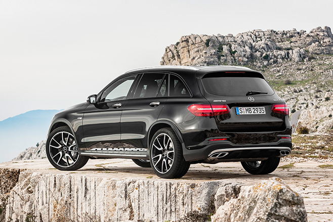 Mercedes-AMG GLC 43 rear side