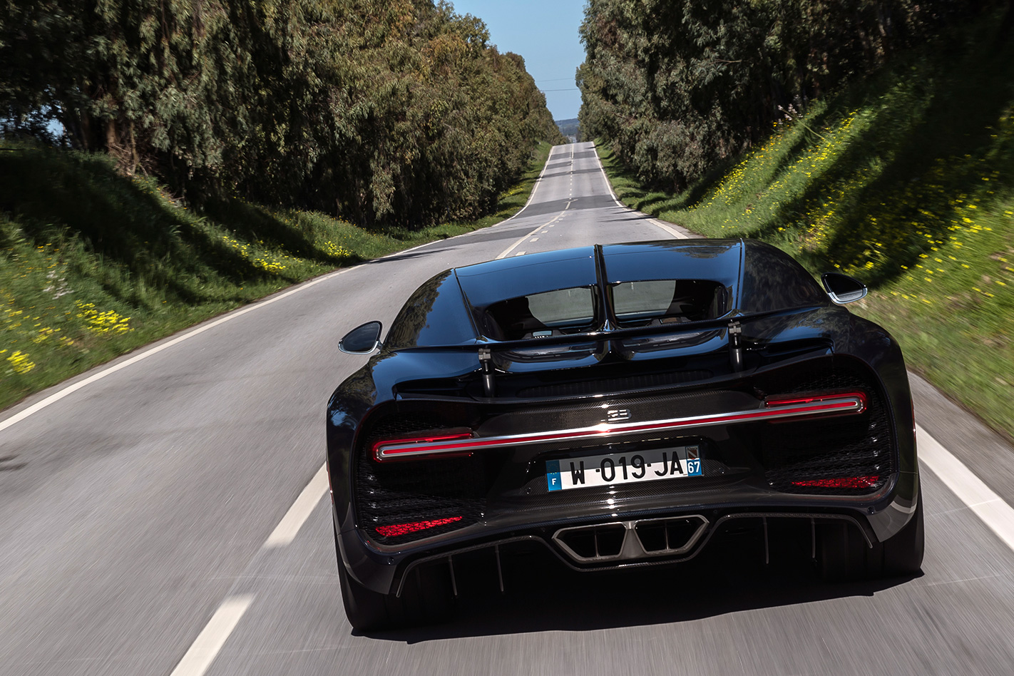 2017 Bugatti Chiron rear
