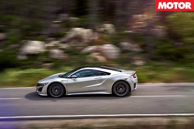 Honda NSX driving side