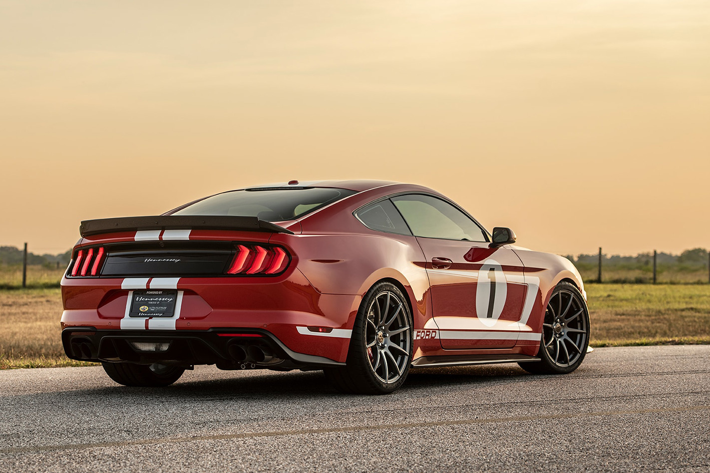 Hennesseys 2018 Heritage Edition Mustang rear