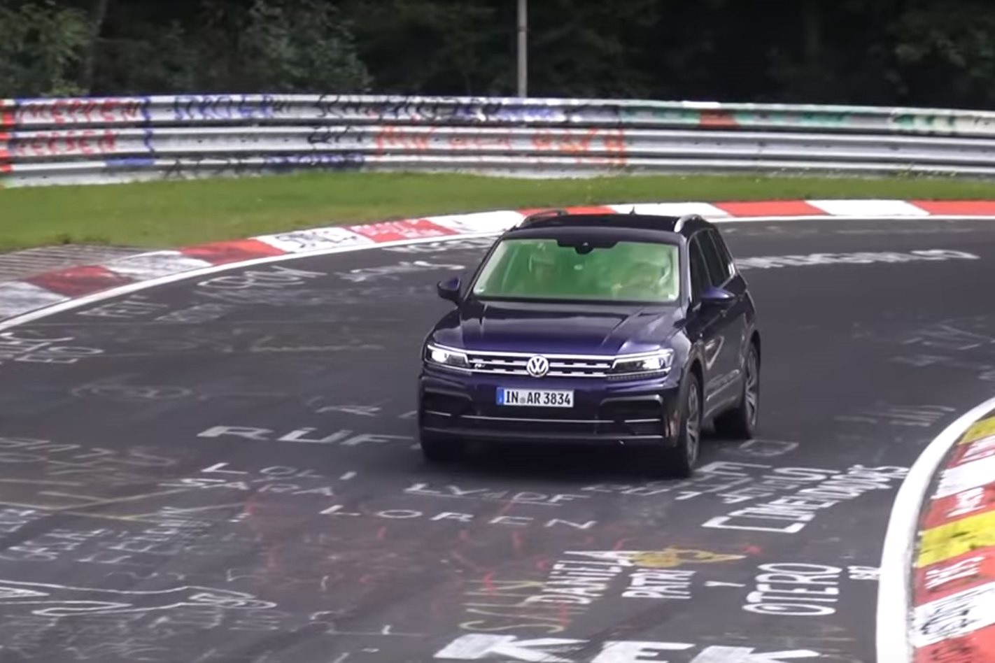 Volkswagen Tiguan R spied lapping Nurburgring