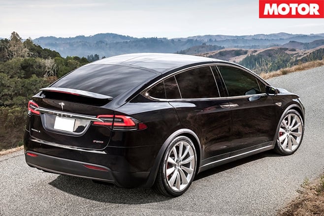 Tesla Model X rear