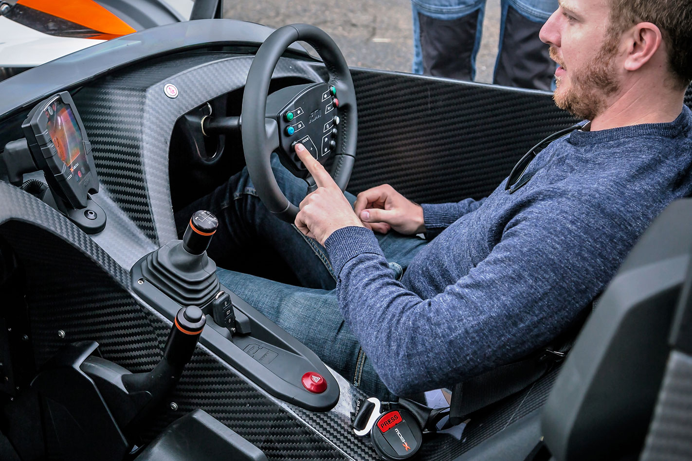 KTM X-BOW interior
