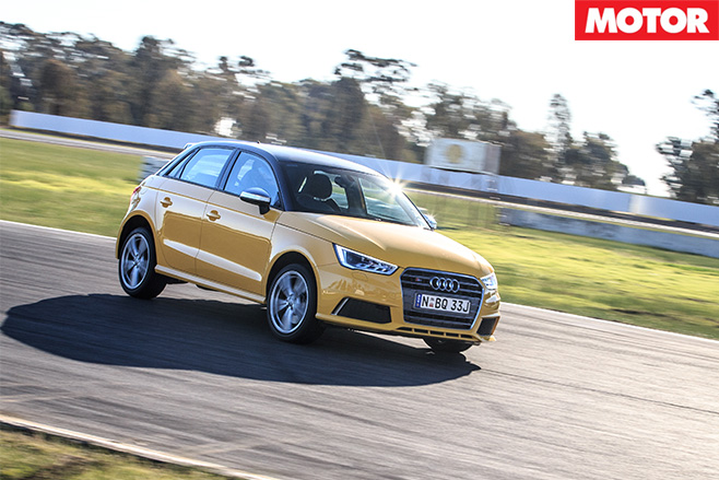 BFYB Audi Sportback S1 driving