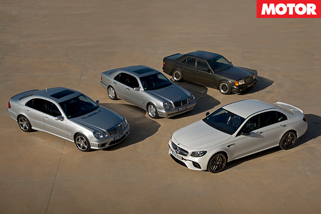 2017 Mercedes-AMG E63 S group shot