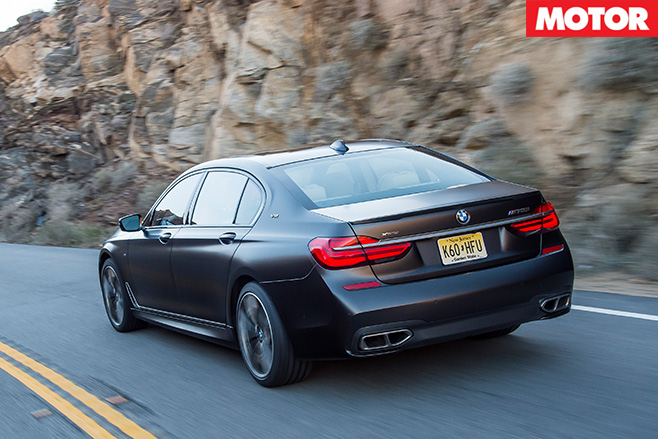 2017-BMW-M760i L-x Drive -rear -driving