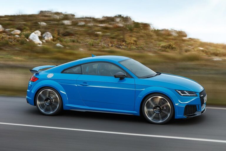 2020 Audi TT RS driving
