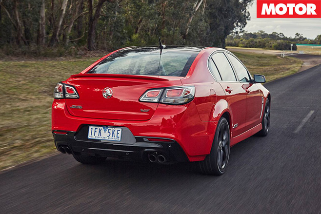 Holden commodore SS-V redline