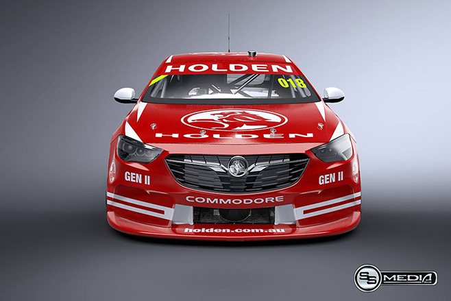 NG Commodore supercar front