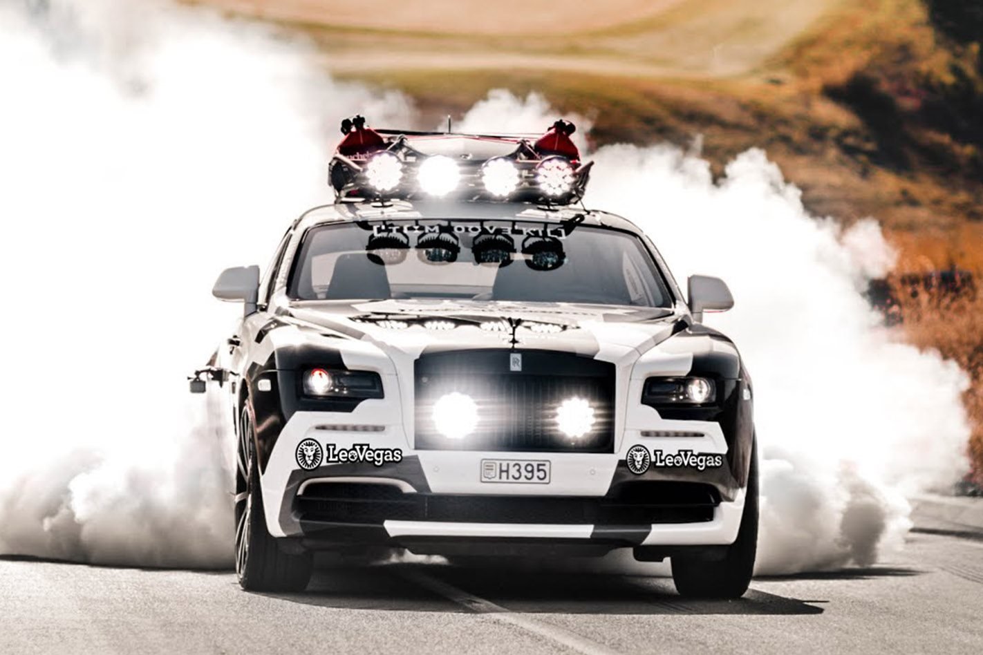 Jon Olsson Rolls Royce burnout main