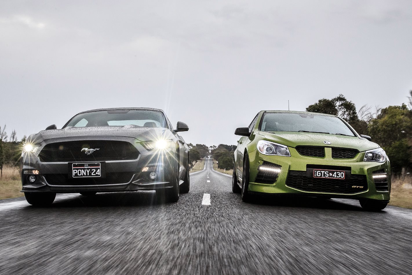 HSV GTS vs Ford Mustang GT