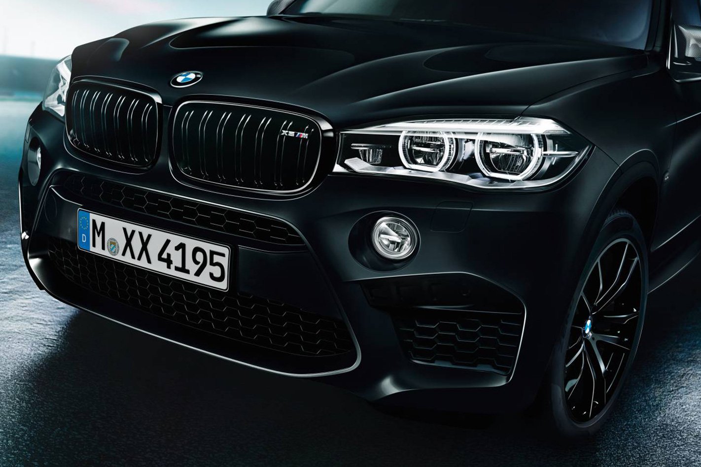 BMW X5 M and X6 M Black Fire Editions front