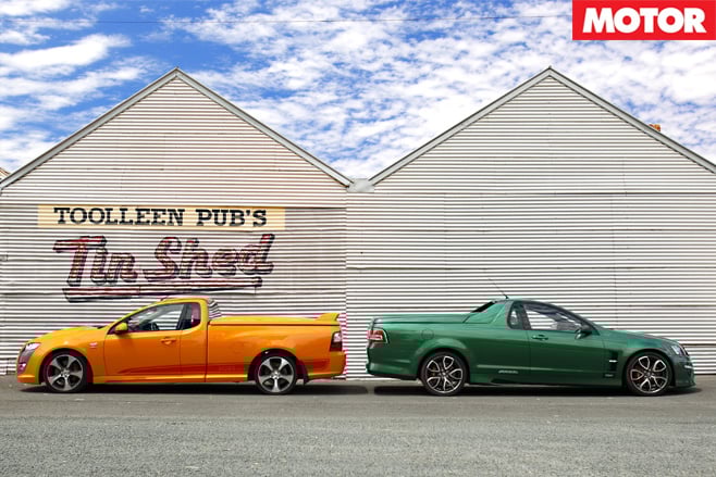 FPV vs HSV utes side