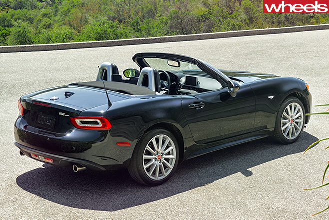 Fiat -124-spider -rear -side