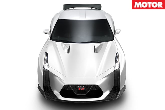 Nissan R36 GT-R front