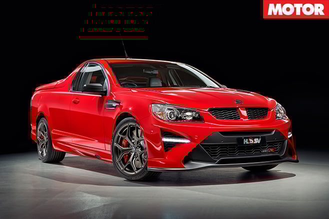 HSV GTSR ute front