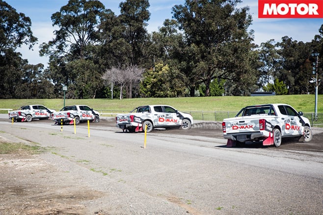 Precision stunt driving