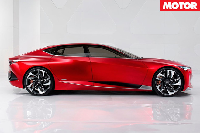 Acura Precision Concept side