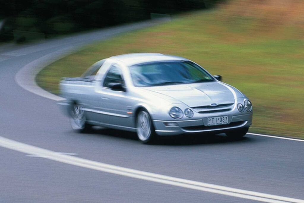 1999 Ford Falcon XR6 ute Unichip tune review classic MOTOR