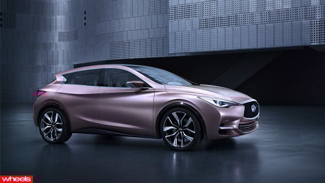 Infiniti, Infiniti Q30 Concept, Frankfurt Motor Show 2013, Wheels magazine