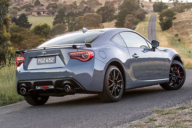 Toyota 86 upgrades rear