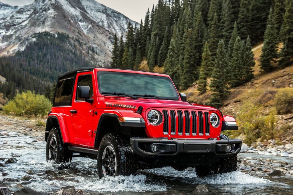 top 5 SUVs jeep wrangler