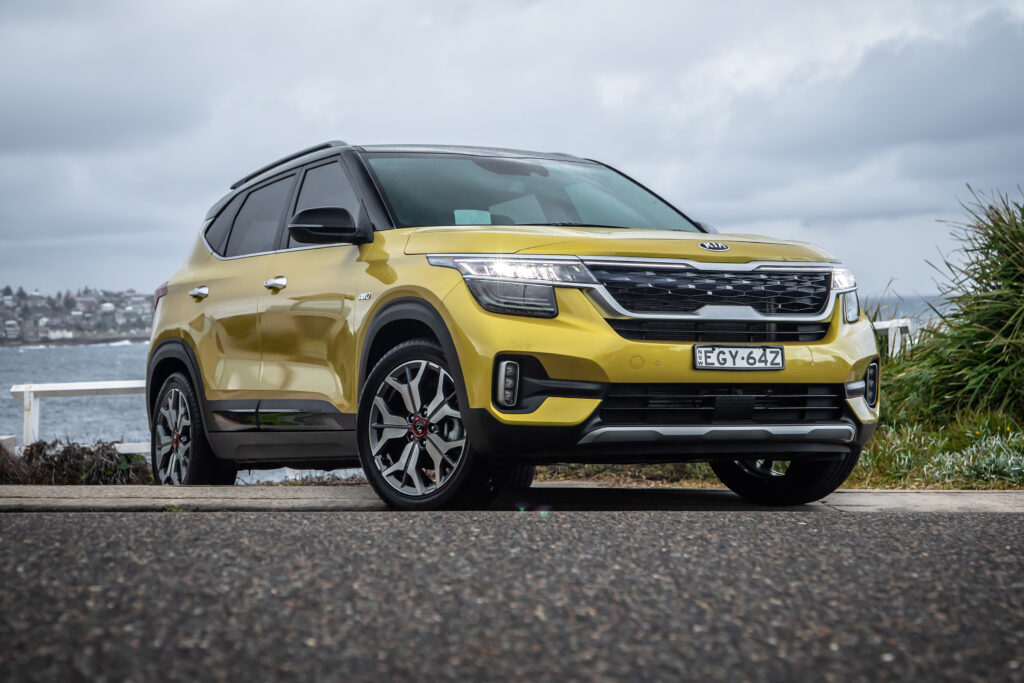 2021 Kia Seltos GT-Line front design