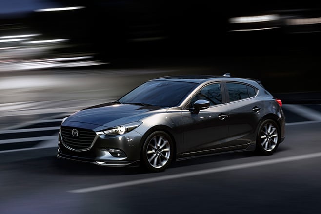 2016 Mazda 3 driving