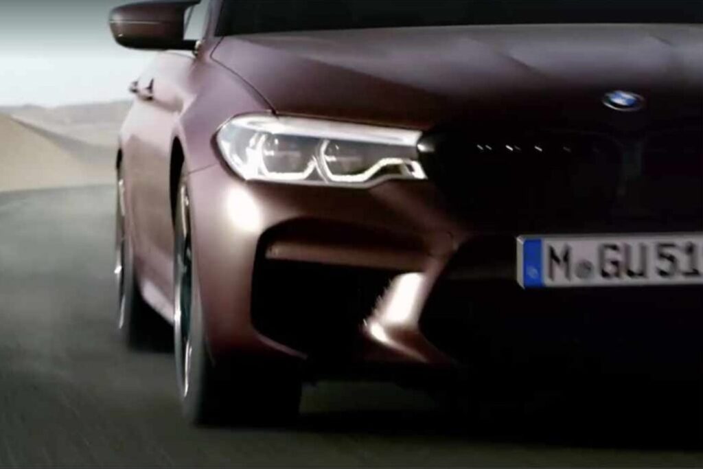 2018 BMW M5 teased a week before debut