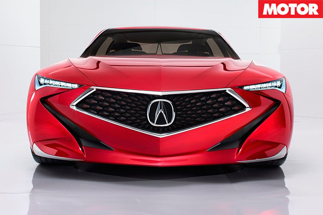 Acura Precision Concept front