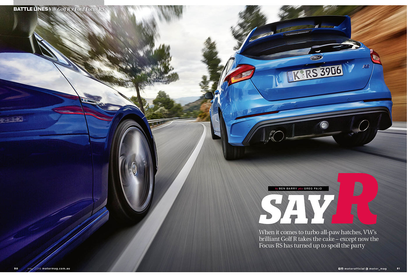 VW-Golf -R-vs -Ford -Focus -RS