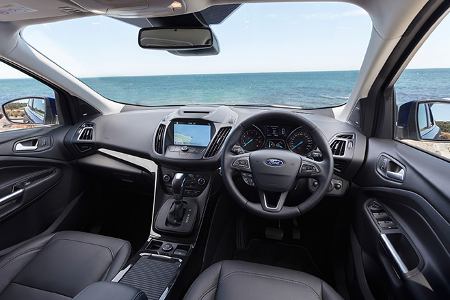 2017 Ford Escape interior