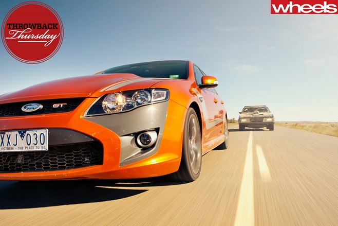 FPV-GT-vs -Mad -Max -Interceptor -driving -dirt -road