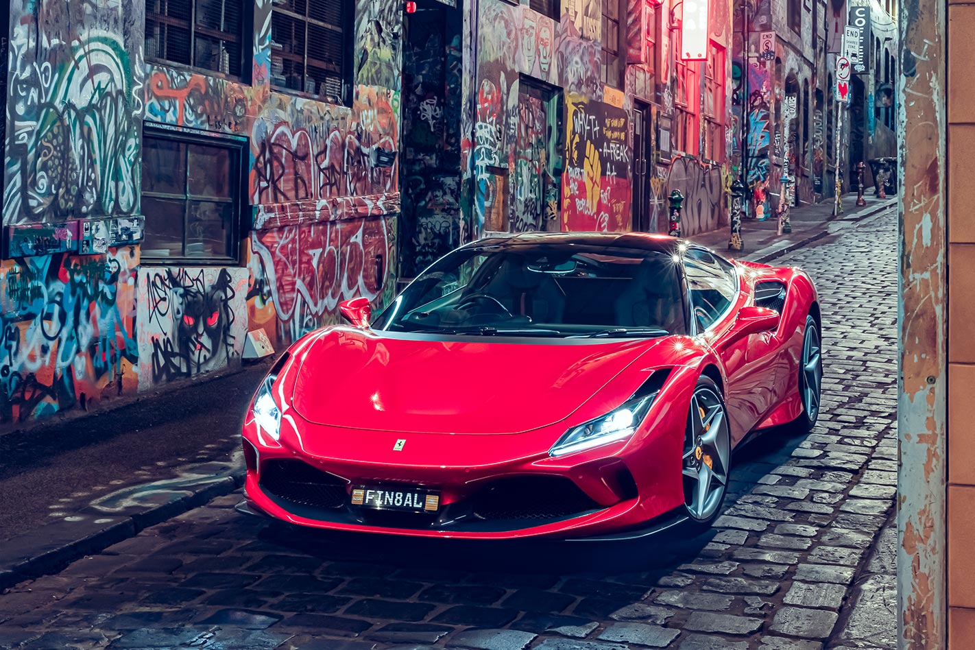 Ferrari F8 Tributo hosier lane