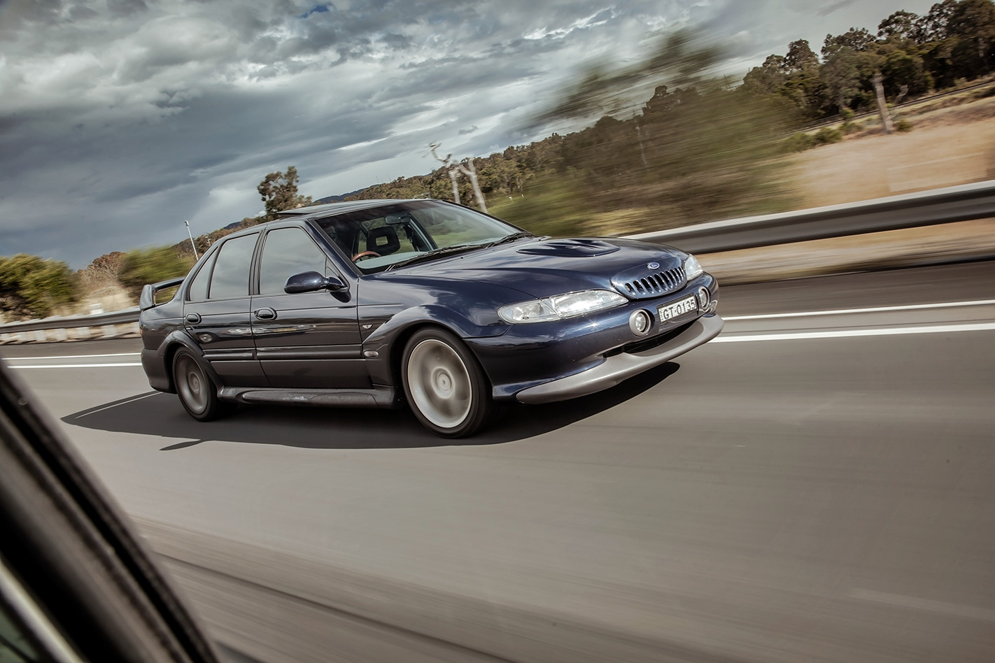 1997 EL Ford Falcon GT driving.jpg