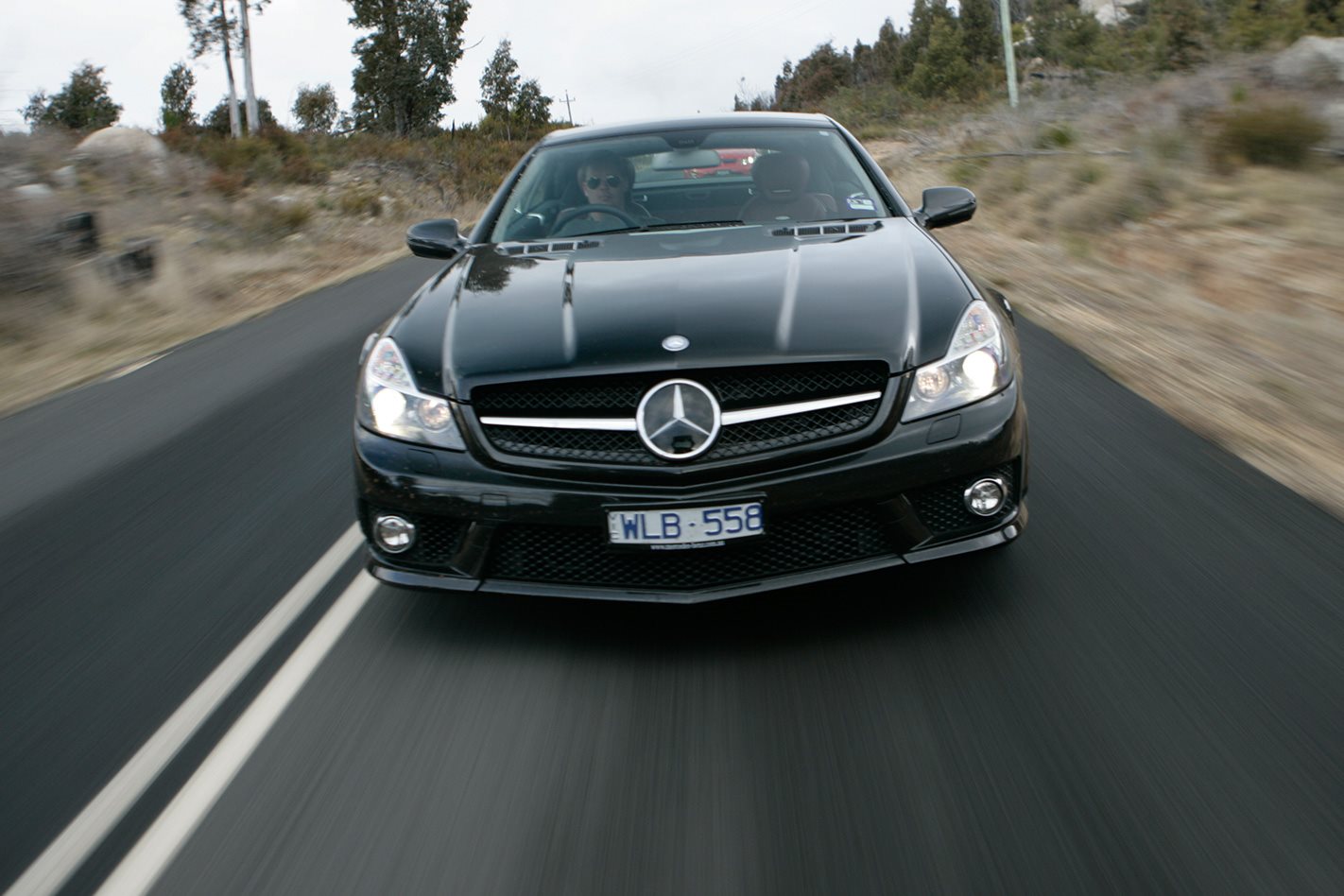 2008 Mercedes Benz SL63 AMG headlights