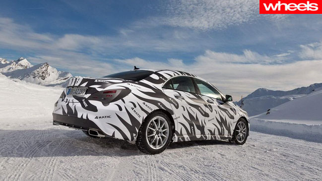 Mercedes Benz issues CLA spy shots