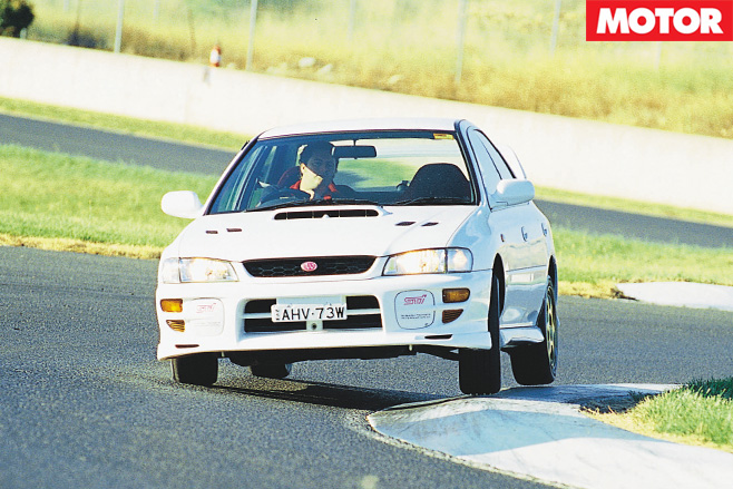 Subaru wrx sti front