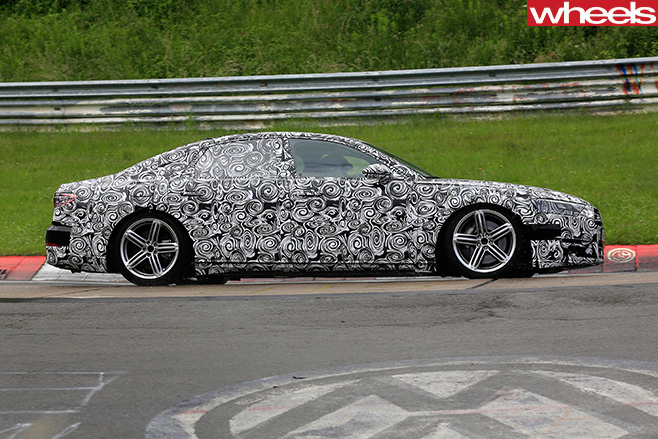 Audi -A8-driving -side